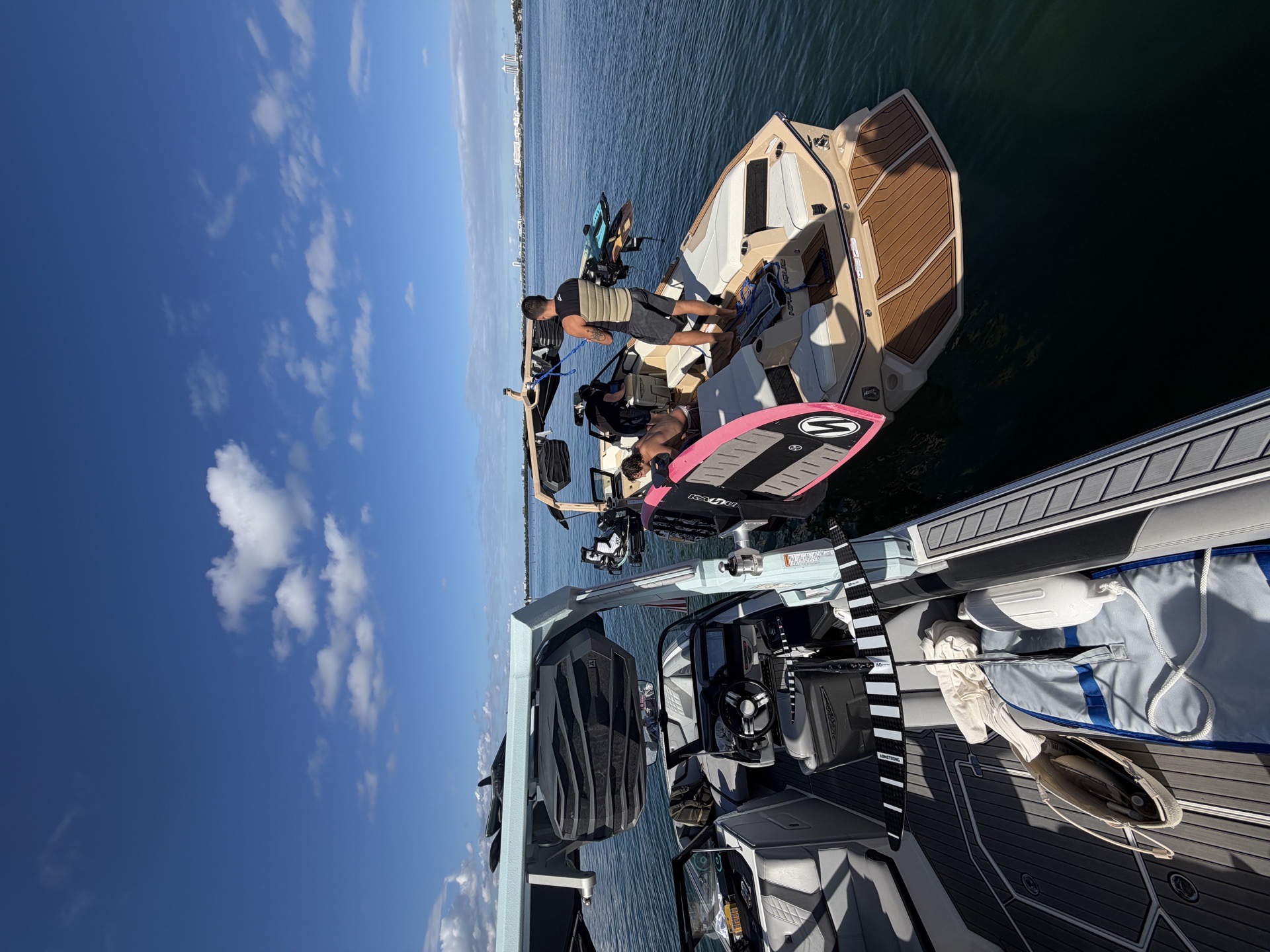 Premium Nautique wake boat in the WakeXscape fleet
